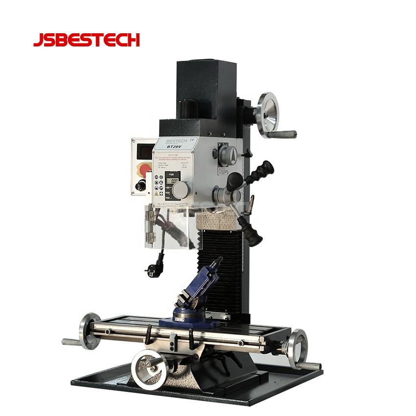 BT20V 600W benchtop milling small mill drill machine for hobby sales