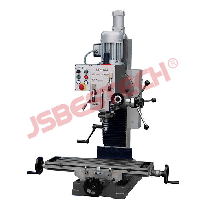 BFM45G Drilling Milling Machine Mill Drill Tool Vertical Metal Cutting Tapping Manual Product