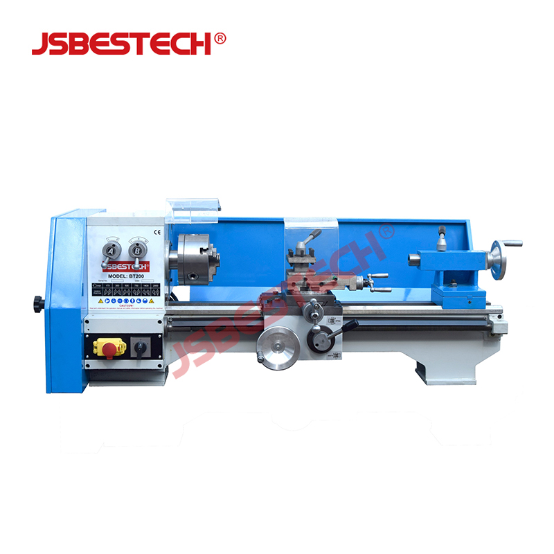 BT200 220v Gear head mini bench lathe machine