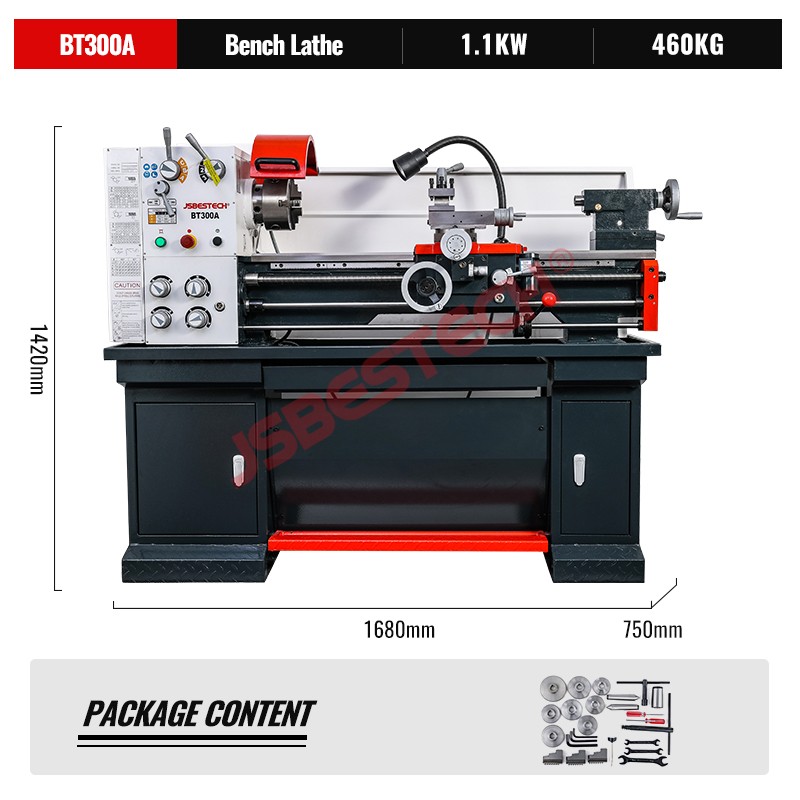 BT300A Bench top turning lathe machine for pipe threading