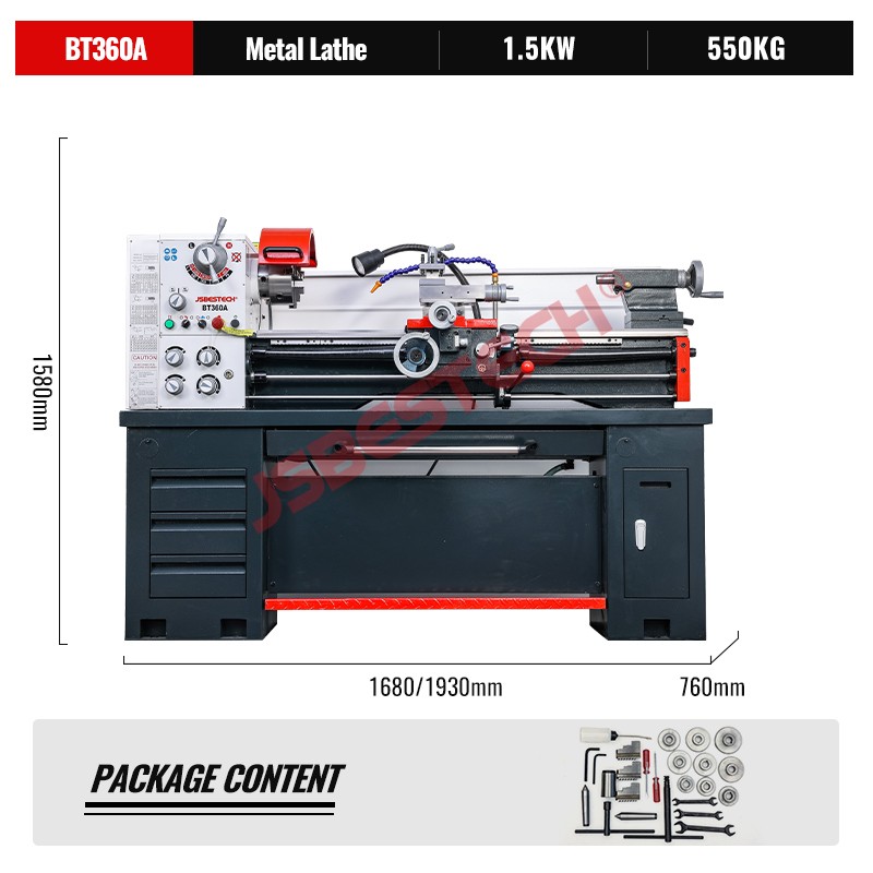 BT360A Wholesale 360mm metal bench lathe