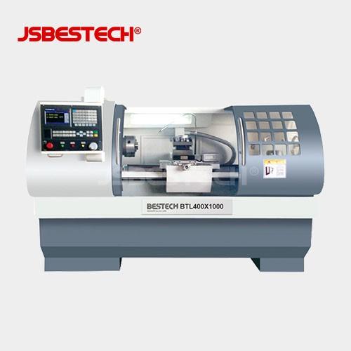 CK6140 CNC metal spining lathe machine with auto lubrication coolant system