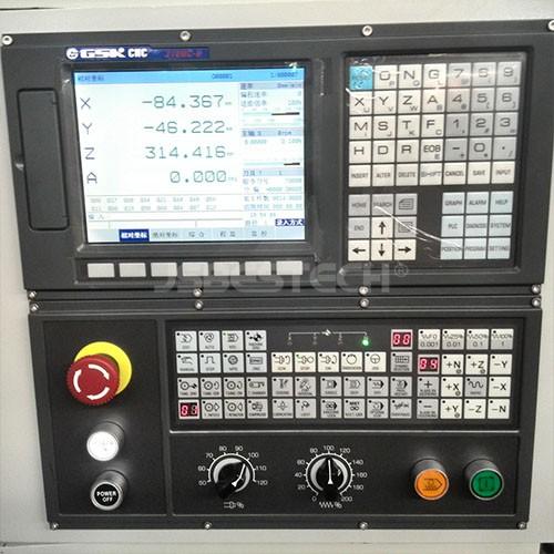 CK6140 CNC metal spining lathe machine with auto lubrication coolant system
