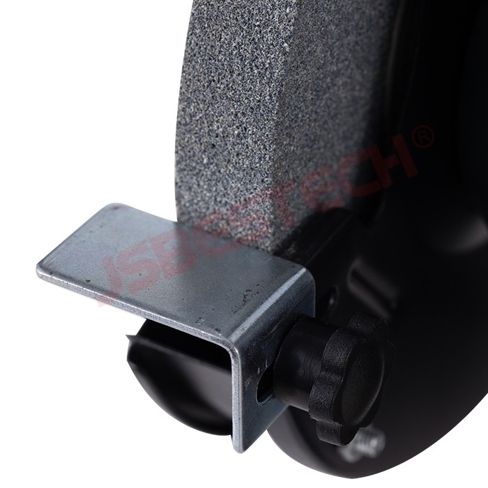 MD3215FB Electric Industrial Bench Grinder Machine with 150x20/40x12.7mm Wheels 36# 80# Grit 1 Year Warranty