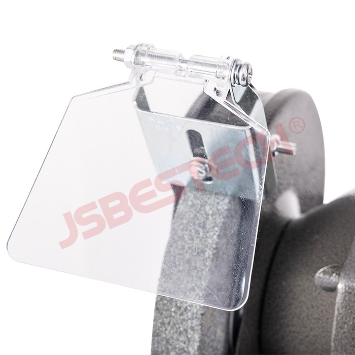 MD3215FW Industrial Electric Bench Grinder Machine 60# Grit 20mm Wheel Thickness for General Purpose Metal Polishing