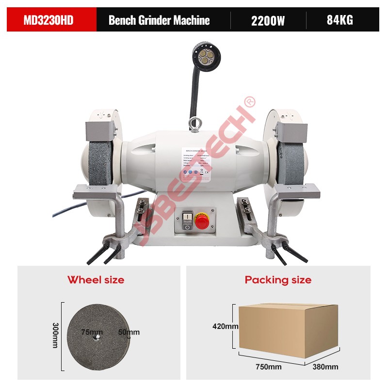 MD3230HD High Speed Electricity Power industrial bench grinder