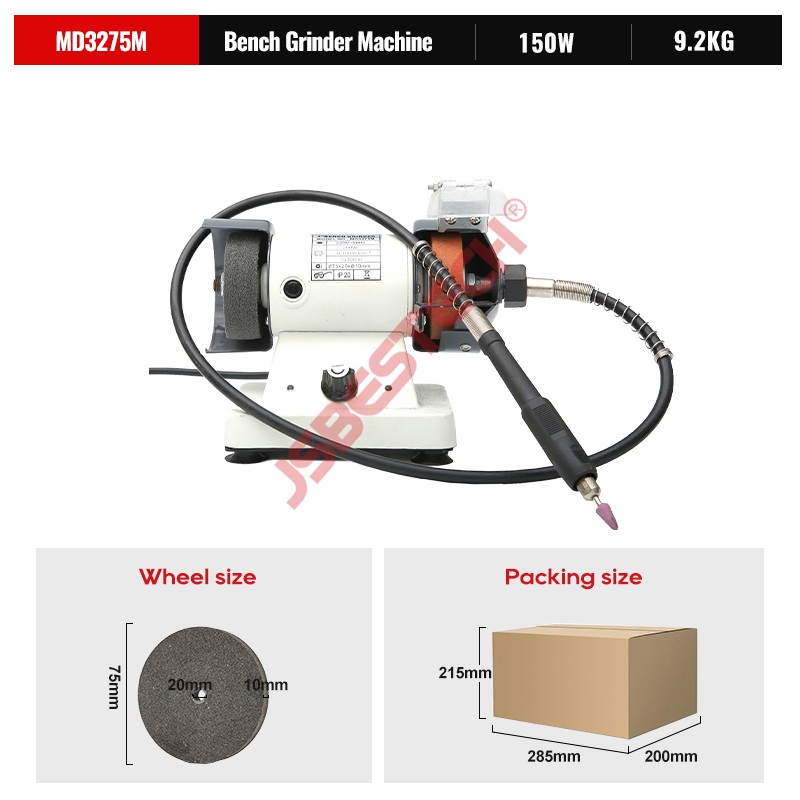 MD3275M Electric Bench Grinder Mini Bench Grinder Machine