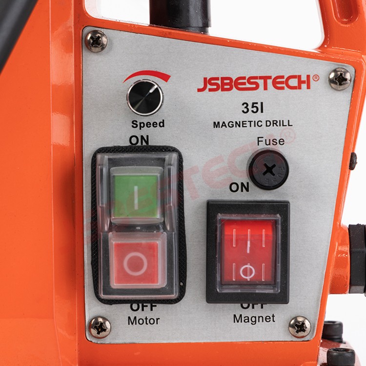 Portable MD-CS35 Magnetic Drill for On-Site Steel Construction Projects
