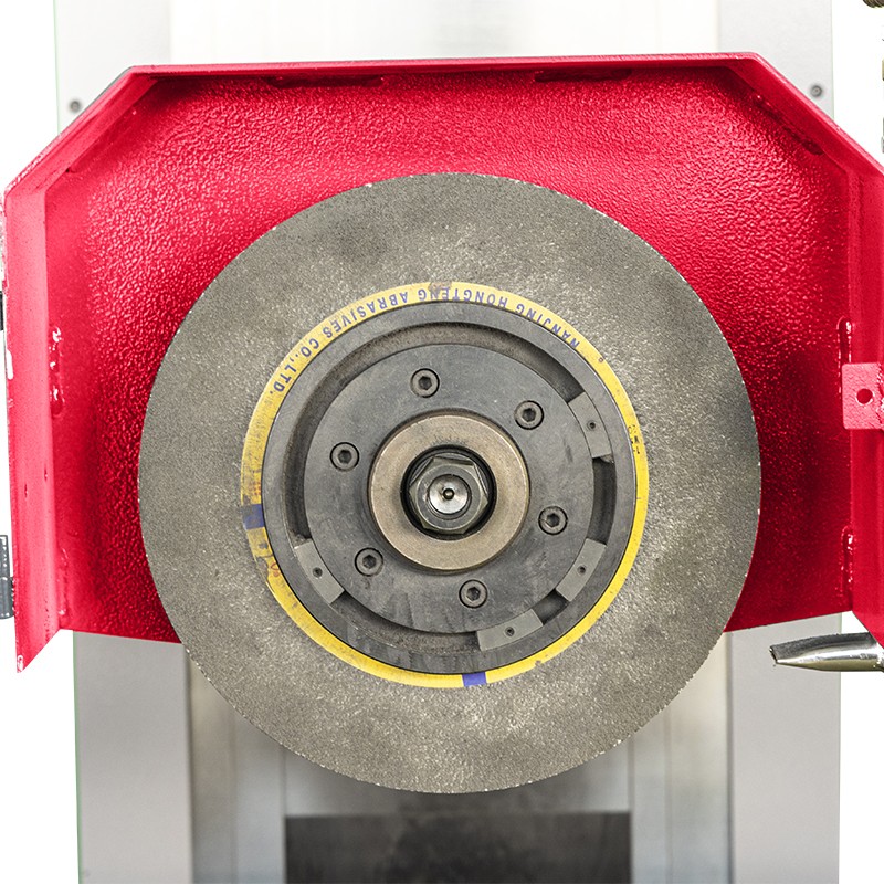 Vertical SGA4080AHR 406x813mm Table Size Surface Grinder for Continuous Stainless Steel Plate Grinding