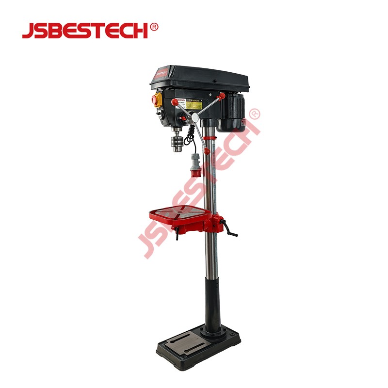 ZJ5120 20mm Capacity front switch bench drill press machine with vice and laser