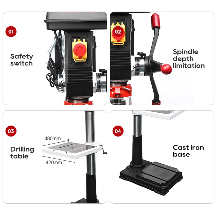 ZJ5132 Industrial heavy duty large drill press machine set