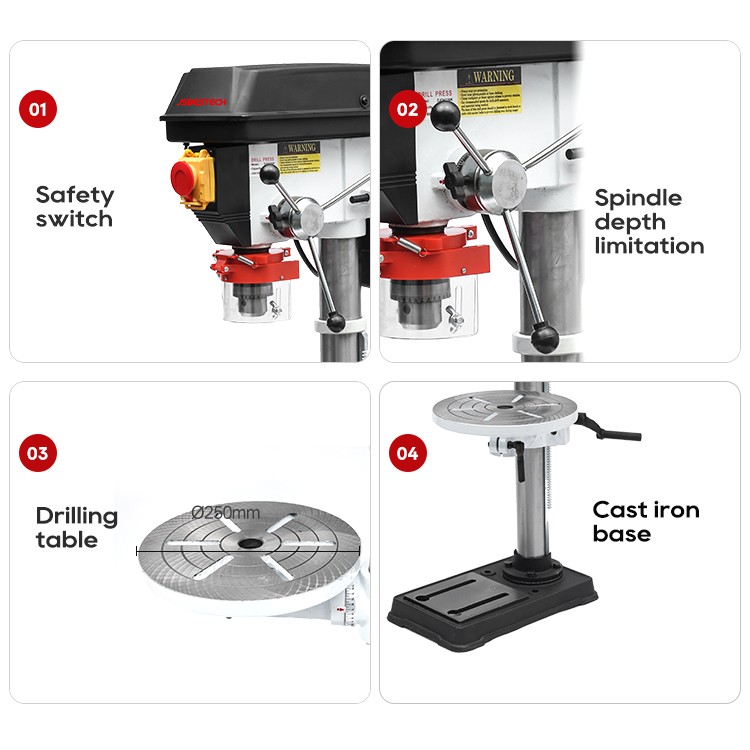 ZJQ4116K High precision mini bore hole drilling press machine