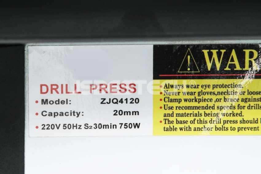 ZJQ4120 20mm 3PH pillar drill press machine for metal drilling